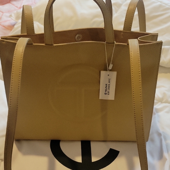 Telfar Tan Tote Bag - Picture 6 of 9
